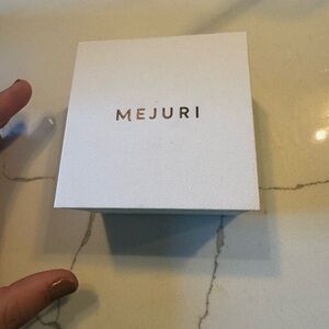 Mejuri new jewelry box